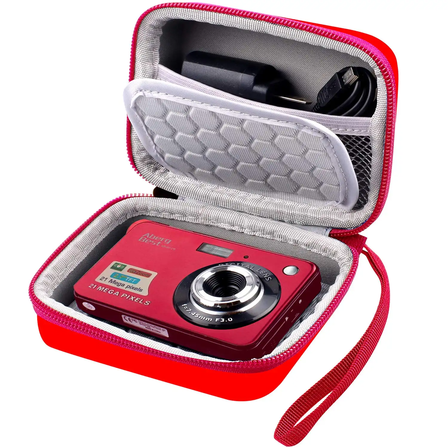 Custom Professionele Eva Rits Case Hard Shell Digitale Dslr Camera Case Box Voor Studenten Docenten Lente Uitje