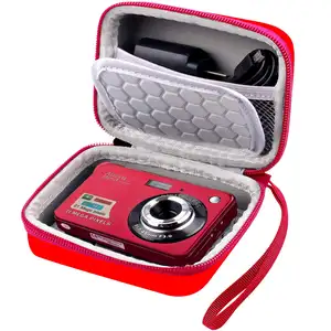 Custom Professional Eva Zipper Case Hard Shell Digital DSLR CAMERA Case Box For Students Teachers Spring Outing