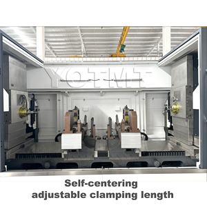 เครื่องเจาะสองด้าน CNC ศูนย์กัดแนวนอนสำหรับก้านเพลา2000มม - Product Image 4