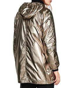 Veste de sport imperméable pour femmes personnalisée hiver loisirs sweats à capuche de sport dorés fermeture éclair complète veste à manches longues pour femmes - Product Image 5