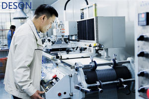 Panneau d'affichage en acrylique flexible personnalisé avec surface en velours imprimée au dos, interface graphique non tactile, superposition graphique - Product Image 6