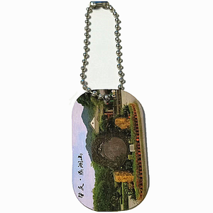 Diseño de barra de tira de llavero de acero inoxidable DIY personalizado con artesanías de <span class=keywords><strong>metal</strong></span> pulido espejo colores oro rosa plata - Product Image 1