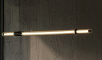 Lustre de restaurant minimaliste italien moderne, pièce de designer haut de gamme, éclairage LED réglable 3 couleurs