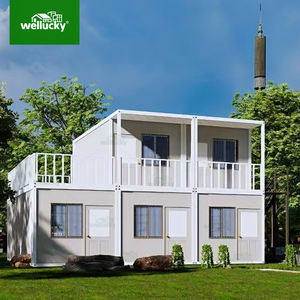 Z 폴드 확장형 컨테이너 하우스 빌라 디자인 하우스 조립식 주택 철골 구조 단열 패널 맞춤형 레이아웃 - Product Image 3