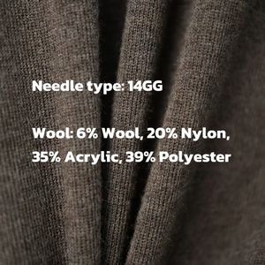 कस्टम लोगो महिलाओं के चालक दल गर्दन बुना हुआ स्वेटर नरम ऐक्रेलिक ऊन मिश्रण पल्लोवर लंबी आस्तीन आकस्मिक सभी मौसमों को दैनिक पहनने के लिए - Product Image 5