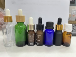 Nouveau produit Offre Spéciale 5ml, 10ml, 15ml bouteille en verre Amber Blue huile essentielle - Product Image 3