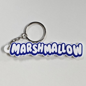 Porte-clés en PVC souple et ornement de voiture en silicone, design de dessin animé mignon, personnalisable avec logo, pour cadeau de mode masculine, vente en gros - Product Image 3