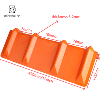 Protecteur d'angle en plastique PE robuste Wei Mingyu 430 mm, renforcé, résistant à l'eau, amortissant, sangle d'emballage économique