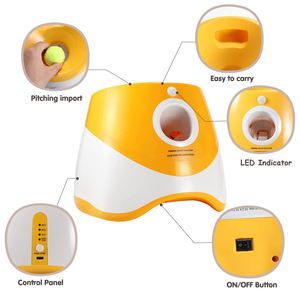 Macchina automatica per il lancio di palline da addestramento giocattolo interattivo per cuccioli lanciatore di palline per animali domestici lanciatore di palline da Tennis - Product Image 3