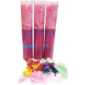 Low Price Petal Shape Confetti Cannon Shooter Custom Color Party Poppers