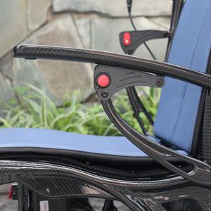 Silla de Ruedas Eléctrica Ligera de Fibra de Carbono, 12.5 kg Peso Bruto (sin batería) y Asiento de Cuero Confortable - Product Image 5