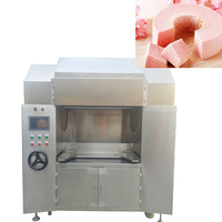 HANZUN Nouvelle machine entièrement automatique pour la fabrication de gâteaux Baumkuchen au thé vert, en acier inoxydable 304, haute efficacité