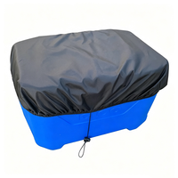 Housse de protection pour abri pour chat de 120 litres, résistante aux intempéries, en polyester, imperméable, pour extérieur