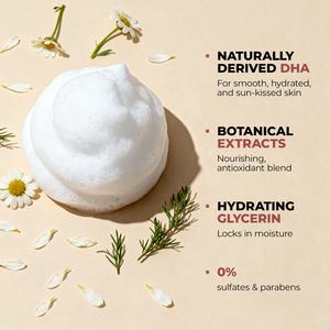 Yüz ve vücut koyu kendini Tanner köpük uzun ömürlü sahte Tan çözüm güneşsiz Tanner köpük - Product Image 4