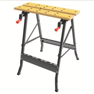 Banc de travail multifonctionnel pour la menuiserie, table de travail pliable pour le travail du bois, scie à bois, outil combiné pour la menuiserie et la décoration - Product Image 2