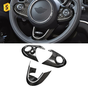 Volante de accesorios interiores de fibra de carbono ES 3K para <span class=keywords><strong>MINI</strong></span> Clubman F54 F55 F56 <span class=keywords><strong>Cabrio</strong></span> F57 Countryman F60 - Product Image 3