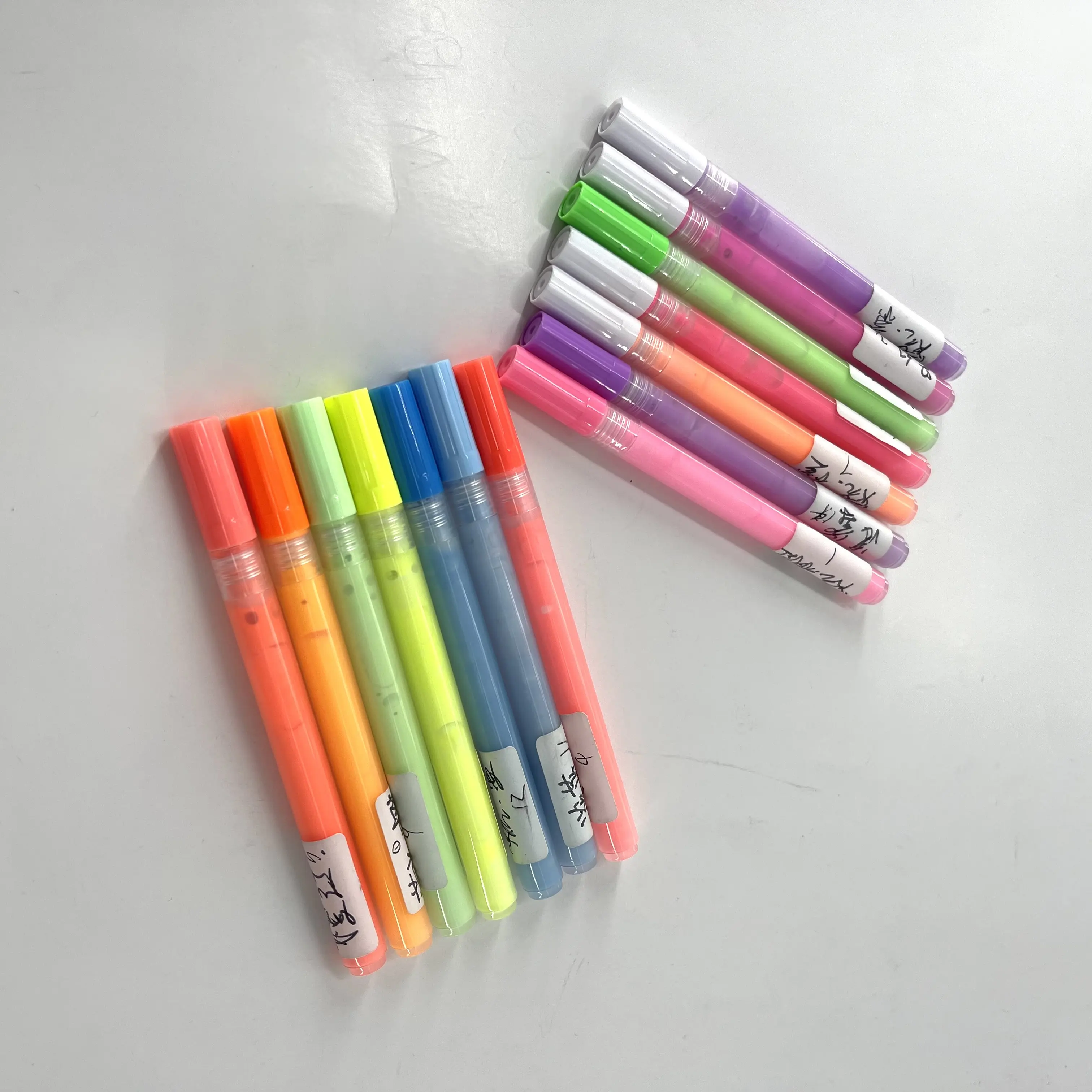 Art 14 Colors Fluorescence Alcohol Based Art Markers Permanent Marker Pens Highlighters