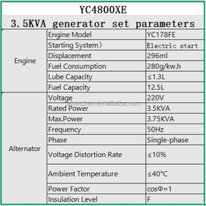 Tùy chỉnh 3KW 5KW 6KW Mini Diesel/xăng tự động bắt đầu máy phát điện với 220V/110V 50/60Hz để sử dụng nhà - Product Image 6