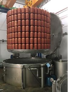 Nouvelle condition Cedit Machine de teinture automatique de fil textile 1600 Kg en acier inoxydable 316 L chauffage indirect à la vapeur garantie de 2 ans - Product Image 3