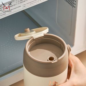 Taza de yogur personalizada para <span class=keywords><strong>desayuno</strong></span>, tarro de comida, vaso, taza de sopa de viaje, <span class=keywords><strong>tazas</strong></span> aisladas, portátil, de acero inoxidable 304 - Product Image 4