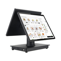 Новая 15-дюймовая POS-система A300 с 15-дюймовым дополнительным дисплеем для розничных магазинов, высокое качество