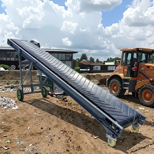 Madencilik Kömür Kum Tahıl Çakıl Taş Endüstriyel Konveyör Makineleri Yatay Mobil Bantlı Konveyör Yükleme Mikseri için - Product Image 2