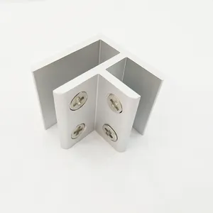 Space Aluminum alloy glass clamp clip glass shelf holder support bracket