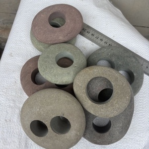 <span class=keywords><strong>Refugio</strong></span> Fijo para Plantas Acuáticas en el Fondo del Acuario con Doble Orificio para Plantar y Piedras en Forma de Anillo - Product Image 2