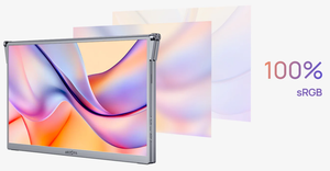<span class=keywords><strong>Moniteur</strong></span> <span class=keywords><strong>portable</strong></span> <span class=keywords><strong>Arzopa</strong></span> E1 à double écran 15,6''*2 pouces 1080P 60Hz IPS 100% SRGB - Product Image 2