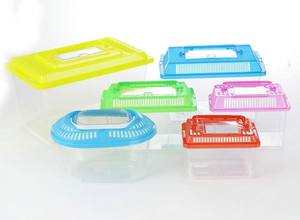 Farklı renkler sürüngen kafesleri kaplumbağa kafesleri balık kafes taşıyıcı - Product Image 5