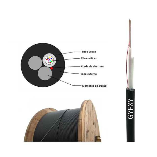 Overhead ASU 80 120 FO FRP Fiber Optic Cable Uni-Loose Tube 2 4 6 8 12 16 24 Core Mini ADSS G652D Fibre Optic Cable Supplier