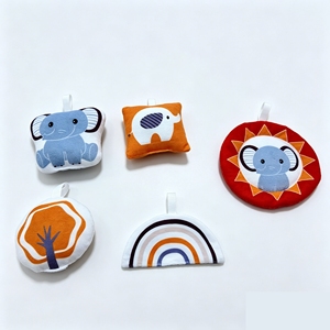 Alfombra de Juego para <span class=keywords><strong>Bebés</strong></span>, Alfombra de Estimulación Tummy Time, Alfombras de Juego Plegables y Gimnasios de Piso para <span class=keywords><strong>Bebés</strong></span> de 0 a 6 Meses, Regalos para Recién Nacidos con 5 Juguetes Colgantes - Product Image 3