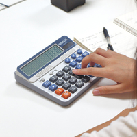8 10 12 14 chiffres PC calculatrice de bureau solaire en plastique bureau d'affaires étudiant calculatrice scientifique fabricant de gros