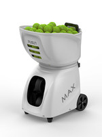 Machine à balles de tennis portable intelligente PUSUN PT-MAX C avec contrôle par application IA, entraîneur de tennis pour entraînement individuel/collectif, distributeur de balles