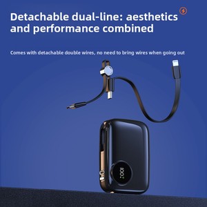 <span class=keywords><strong>พา</strong></span><span class=keywords><strong>ว</strong></span><span class=keywords><strong>เวอร์</strong></span><span class=keywords><strong>แบงค์</strong></span>พลาสติกได้รับการรับรองมาตรฐาน 3C ความจุ 10 กิโลมาห์ พร้อมสายดาต้าในตัว ชาร์จเร็<span class=keywords><strong>ว</strong></span> 22.5 <span class=keywords><strong>ว</strong></span>ัตต์ <span class=keywords><strong>พา</strong></span><span class=keywords><strong>ว</strong></span><span class=keywords><strong>เวอร์</strong></span><span class=keywords><strong>แบงค์</strong></span> USB ความจุสูงสำหรับใช้บน<span class=keywords><strong>เครื่องบิน</strong></span> - Product Image 4