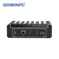 PC Industri Mini ITX Tanpa Kipas dengan Intel Core i58250U Output HDMI Ganda 4K untuk Otomasi dan Sistem Kontrol Tertanam