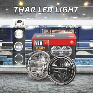 Antichoc 7 pouces LED phare KingKong pour l'exploitation minière camion à benne basculante remorque pelle 12V 24V 6000K blanc froid 2024 Offre Spéciale - Product Image 5