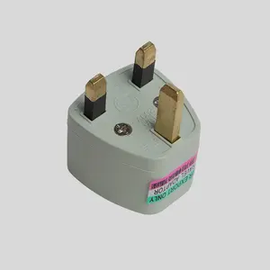 Industrial UK Australia 3 Pin Reemplazo Prong Calentador de agua Aire acondicionado Adaptador de enchufe eléctrico