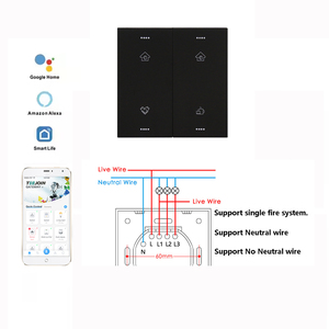 Tuya Gradateur 86 Panneau App Télécommande Commutateur Intelligent Wifi Commutateur Smart Home Control Alexa 2025 - Product Image 3
