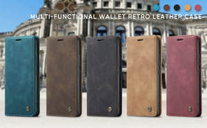 CaseMe Meilleur vendeur pour Redmi 14C Étui portefeuille en cuir Portefeuille magnétique Porte-cartes <span class=keywords><strong>Pochette</strong></span> pour carte d'identité pour Redmi 14C 13C 11C Étui de téléphone - Product Image 6