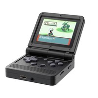 Console de jeu V90 POWKIDDY, console de jeu pliable, mini écran HD IPS de 3 pouces, stockage de 16 Go, 16 Mo de RAM, système open source intégré, 1020 mAh