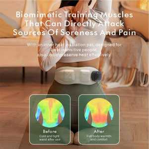 Masajeador de pulso electrónico autocalentamiento cinturón de turmalina período Dispositivo de alivio del dolor adelgazamiento cinturón de barriga - Product Image 3