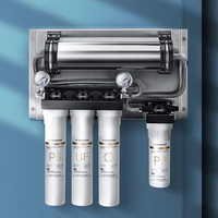 Système de filtration d'eau sans réservoir mural HENGZHI à 5 étapes, facile à installer, pour usage commercial et domestique