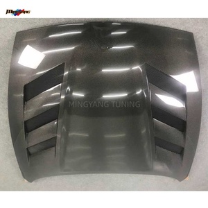 Kit de carrosserie en fibre de carbone pour <span class=keywords><strong>Nissan</strong></span> Z34 370Z Coupé, comprenant un garde-boue avant et un capot moteur - Product Image 5