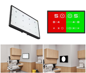 Nhãn khoa LCD tầm nhìn biểu đồ thị lực thị giác mắt kiểm tra thiết bị đo thị lực cho các cửa hàng quang học đo thị lực phòng khám thị lực thi - Product Image 2
