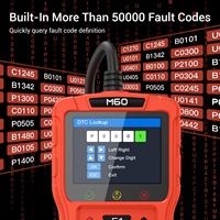 Lector de Códigos OBD2 M60, Comprobador de Batería de 12V, Escáner de Diagnóstico Universal para Automóviles, Pinza Tipo Cocodrilo, Detección de Fallas de Luz de Advertencia del Motor
