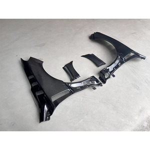 Guardabarros para <span class=keywords><strong>Subaru</strong></span> <span class=keywords><strong>Impreza</strong></span> <span class=keywords><strong>WRX</strong></span> 2015-2021, Fibra de Carbono Real, Guardabarros Delanteros Laterales, Molduras, Kit de Carrocería - Product Image 6