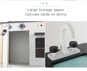 Al por mayor personalizado niños cocina conjunto de juguete educativo 2020 nuevo diseño de iniciación que papel juguete para niñ - Product Image 4