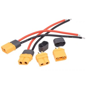 适用于家用电器和机器的2芯2针适配器线束 镀锡铜导体 600V额定电压 IP20 钢丝护套（尼龙/PVC） - Product Image 3