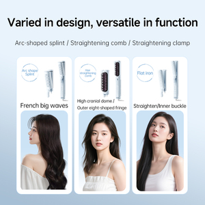 หวียืด<span class=keywords><strong>ผม</strong></span>สำหรับผู้หญิงหวีเป่าลมร้อนแบบพกพาได้ - Product Image 5